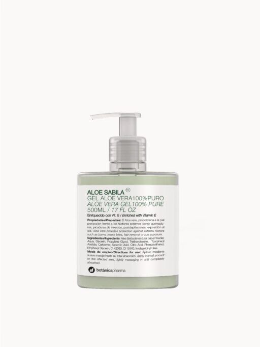Aloe Sábila Gel 100% 500 ml Aloe Gel
