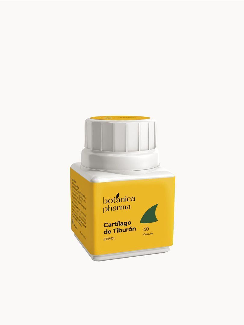 Cartílago de tiburón 530 mg 60 cáps.