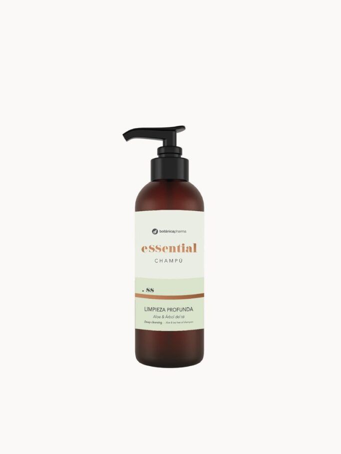 Champú eSSential limpieza profunda Aloe Vera y Árbol del Té sin Sulfatos. 250ml