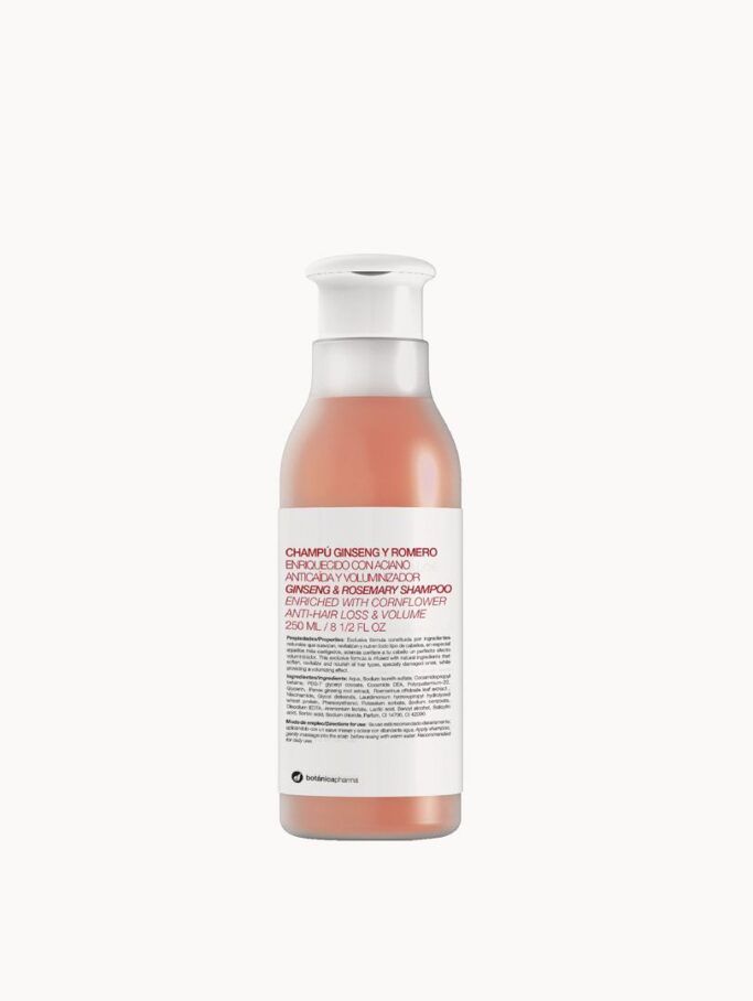 Champú Anticaída Ginseng, Romero y Aciano 250 ml