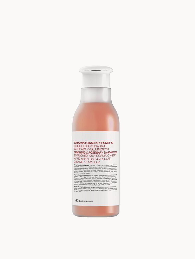 Champú Anticaída Ginseng, Romero y Aciano 250 ml