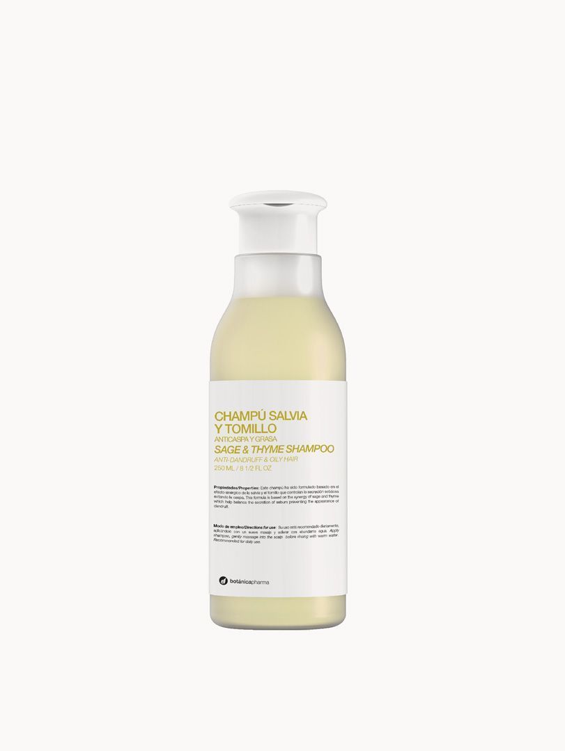 Champú Anticaspa/Grasa Salvia y Tomillo 250 ml