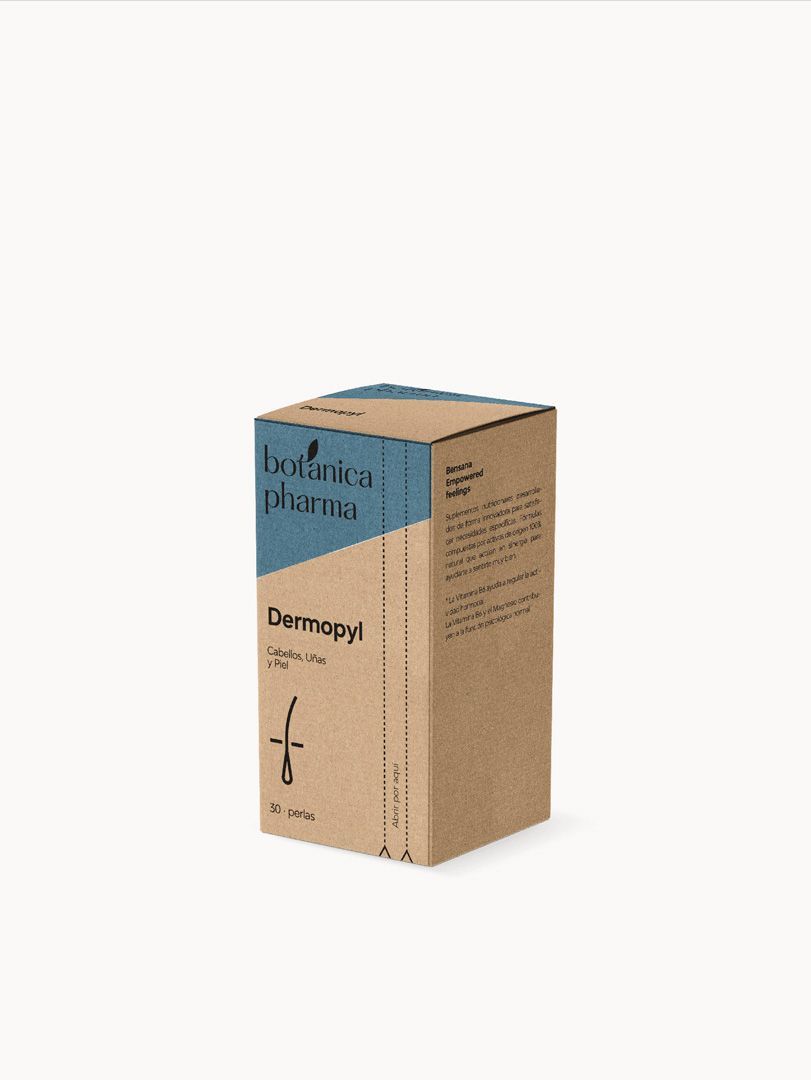 Dermopyl Cabello, uñas & piel Complex 30 perlas