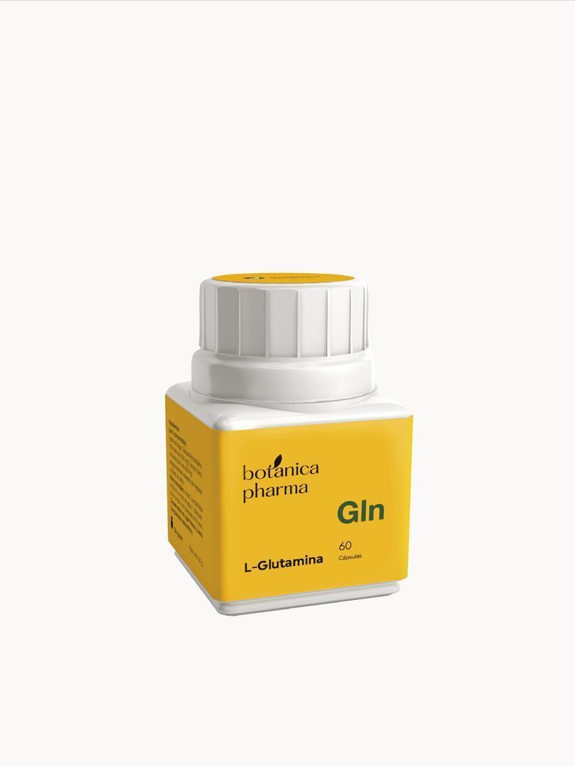 L- Glutamina 400 mg 60 cáps.