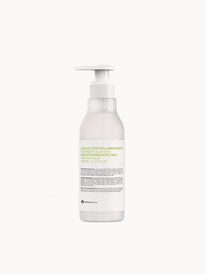 Leche Hidratante Argán y Aloe 250 ml