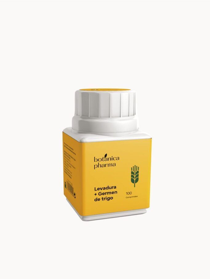 Levadura + Germen T. 600 mg 100 comp.