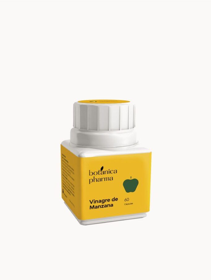 Vinagre de Manzana 500 mg 60 cáps.