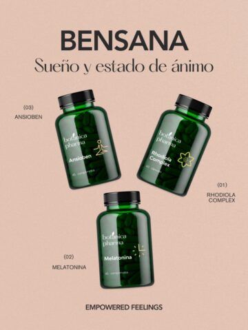gama productos de sueño y estado de animo de bensana