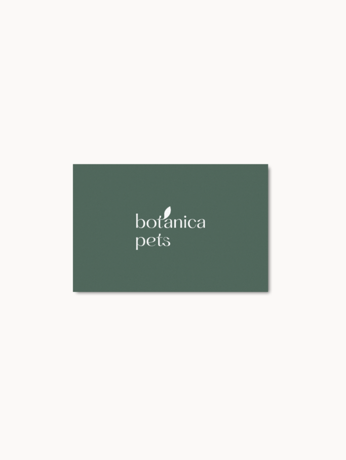 Tarjeta Regalo Botánicapets