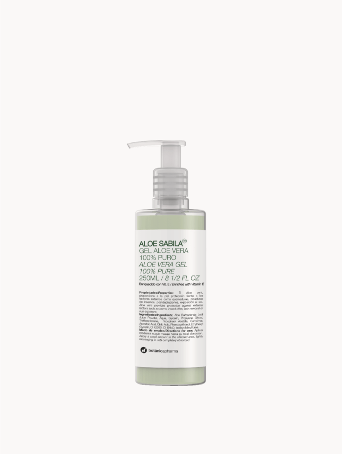 Aloe Sábila Gel 100% 250 ml Aloe Gel